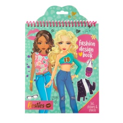 Набори для творчості - Книга модельєра Besties зелена (961003) Набори для творчості - Книга модельєра Besties зелена (961003)