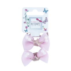 Біжутерія та аксесуари - Гумки для волосся Lukky рожеві 2 штуки (T18533/T18533-1) Біжутерія та аксесуари - Гумки для волосся Lukky рожеві 2 штуки (T18533/T18533-1)