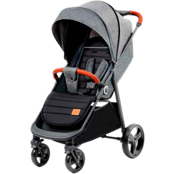Візочки - Коляска Kinderkraft Grande Plus Grey (KSGRAN00GRY0000) Візочки - Коляска Kinderkraft Grande Plus Grey (KSGRAN00GRY0000)