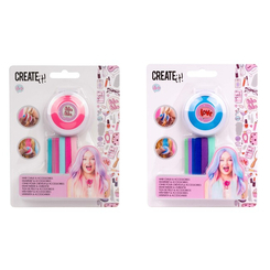 Косметика - Набір для волосся Create It! Кольорова крейда з аксесуарами в асортименті (84517) Косметика - Набір для волосся Create It! Кольорова крейда з аксесуарами в асортименті (84517)