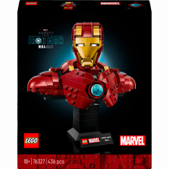 Конструктори LEGO - Конструктор LEGO Marvel Бюст Залізної Людини MK4 (76327) Конструктори LEGO - Конструктор LEGO Marvel Бюст Залізної Людини MK4 (76327)