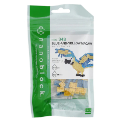 Блокові конструктори - Конструктор Nаnoblock Жовто-блакитний ара 140 елементів (124117) Блокові конструктори - Конструктор Nаnoblock Жовто-блакитний ара 140 елементів (124117)