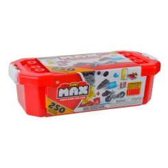 Конструктори з унікальними деталями - Конструктор MAX у контейнері 250 деталей (8353) Конструктори з унікальними деталями - Конструктор MAX у контейнері 250 деталей (8353)