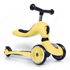 Самокати - Самокат-біговел Scoot and Ride Highwaykick-1 Лимон (SR-160629-LEMON) Самокати - Самокат-біговел Scoot and Ride Highwaykick-1 Лимон (SR-160629-LEMON)