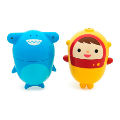 Іграшки для ванни - Набір для ванни Munchkin Аквалангіст і акула (011203.02) (2900990000000) Іграшки для ванни - Набір для ванни Munchkin Аквалангіст і акула (011203.02) (2900990000000)