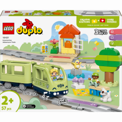 Конструктори LEGO - Конструктор LEGO DUPLO Town Інтерактивний пригодницький потяг (10427) Конструктори LEGO - Конструктор LEGO DUPLO Town Інтерактивний пригодницький потяг (10427)