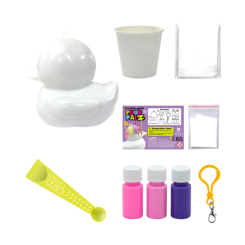 Набори для творчості - Набір для творчості Pour Palz Флюїд Арт Брелок Каченя зелений (GS-G26262/1) Набори для творчості - Набір для творчості Pour Palz Флюїд Арт Брелок Каченя зелений (GS-G26262/1)