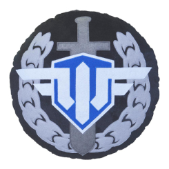 Подушки - Подушка Wargaming World of warplanes Нагорода пілота сіро-чорна кругла (WG043332) Подушки - Подушка Wargaming World of warplanes Нагорода пілота сіро-чорна кругла (WG043332)