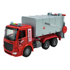 Транспорт і спецтехніка - Сміттєвоз Автопром червоний (AP9932) Транспорт і спецтехніка - Сміттєвоз Автопром червоний (AP9932)