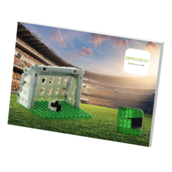 Конструктори з унікальними деталями - Конструктор BRIXIES Листівка Футбол 142 деталі (220.056) Конструктори з унікальними деталями - Конструктор BRIXIES Листівка Футбол 142 деталі (220.056)