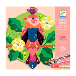 Товари для малювання - Набір для творчості DJECO Райські пташки (DJ09522) Товари для малювання - Набір для творчості DJECO Райські пташки (DJ09522)