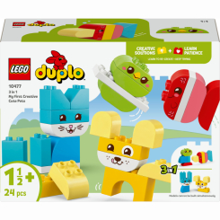 Конструктори LEGO - Конструктор LEGO DUPLO My First Чарівні творчі домашні улюбленці 3 в 1 (10477) Конструктори LEGO - Конструктор LEGO DUPLO My First Чарівні творчі домашні улюбленці 3 в 1 (10477)