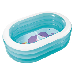 Для пляжу і плавання - Надувний овальний басейн Кит (57482) Для пляжу і плавання - Надувний овальний басейн Кит (57482)