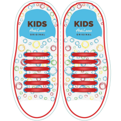 Захисне спорядження - Силіконові антишнурки AntiLaces Kids 38 мм 12 шт червоні (KR38) Захисне спорядження - Силіконові антишнурки AntiLaces Kids 38 мм 12 шт червоні (KR38)