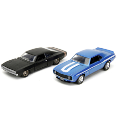 Автомоделі - Набiр автомоделей Jada Fast and Furious Dodge Charger та Chevrolet Camaro (253202013) Автомоделі - Набiр автомоделей Jada Fast and Furious Dodge Charger та Chevrolet Camaro (253202013)