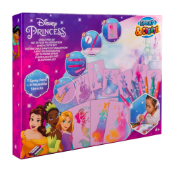 Товари для малювання - Набір спрей-ручок Disney Princess з трафаретами (DP22364) Товари для малювання - Набір спрей-ручок Disney Princess з трафаретами (DP22364)