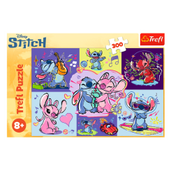 Пазли - Пазл Trefl Disney Lilo and Stich Божевільний Стіч 300 елементів (23033) Пазли - Пазл Trefl Disney Lilo and Stich Божевільний Стіч 300 елементів (23033)