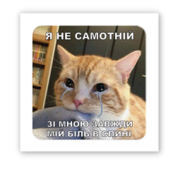 Набори для творчості - 3D-стікер Tattooshka Самотній кіт (SX-199) Набори для творчості - 3D-стікер Tattooshka Самотній кіт (SX-199)