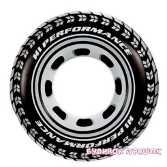 Для пляжу і плавання - Надувне коло Intex Шина (59252) Для пляжу і плавання - Надувне коло Intex Шина (59252)