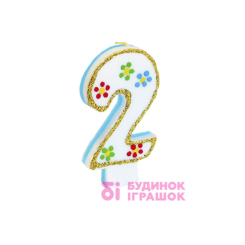 Аксесуари для свят - Свічка Party house Цифра 2 (9869204259833) Аксесуари для свят - Свічка Party house Цифра 2 (9869204259833)