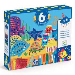 Набори для творчості - Набір для творчості DJECO Підводний світ (DJ09294) Набори для творчості - Набір для творчості DJECO Підводний світ (DJ09294)