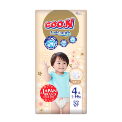 Підгузки - Підгузки Goo.N Premium soft L 52 штуки (F1010101-155) Підгузки - Підгузки Goo.N Premium soft L 52 штуки (F1010101-155)