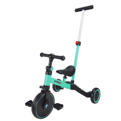 Велосипеди - Велосипед Країна Іграшок Триколісний 2 в 1 бірюзовий (TR2452) Велосипеди - Велосипед Країна Іграшок Триколісний 2 в 1 бірюзовий (TR2452)