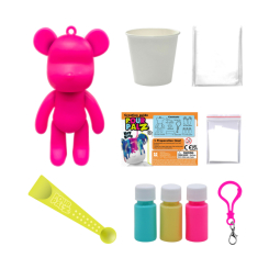 Набори для творчості - Набір для творчості Pour Palz Флюїд Арт Брелок Ведмедик рожевий (GS-G88822/1) Набори для творчості - Набір для творчості Pour Palz Флюїд Арт Брелок Ведмедик рожевий (GS-G88822/1)
