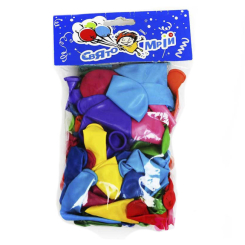 Аксесуари для свят - Набір надувних кульок Свято мрій 50 шт в асортименті (48180) Аксесуари для свят - Набір надувних кульок Свято мрій 50 шт в асортименті (48180)