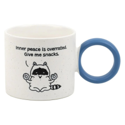 Чашки, склянки - Чашка Kite Donut racoon 370 мл (K25-220-2) Чашки, склянки - Чашка Kite Donut racoon 370 мл (K25-220-2)