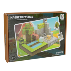 Магнітні конструктори - Магнітний конструктор Країна Іграшок 86 деталей (Z014A) Магнітні конструктори - Магнітний конструктор Країна Іграшок 86 деталей (Z014A)