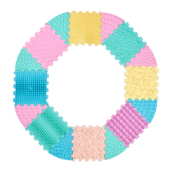 Розвивальні килимки - Масажний килимок Ortek Пазли 8 елементів + 8 секторів пастель (4820264131373) Розвивальні килимки - Масажний килимок Ortek Пазли 8 елементів + 8 секторів пастель (4820264131373)