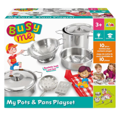 Дитячі кухні та побутова техніка - Ігровий набір Addo Busy Me Посуд (315-13124-B) Дитячі кухні та побутова техніка - Ігровий набір Addo Busy Me Посуд (315-13124-B)