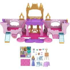 Ляльки - Ігровий набір Disney Карета-замок з мінілялькою Аврора 2 в 1 (HWX17) Ляльки - Ігровий набір Disney Карета-замок з мінілялькою Аврора 2 в 1 (HWX17)