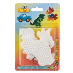 Мозаїка - Набір полів Hama Midi Машина папуга та динозавр (4573) Мозаїка - Набір полів Hama Midi Машина папуга та динозавр (4573)