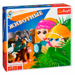 Настільні ігри - Настільна гра Trefl Тварини (1038) Настільні ігри - Настільна гра Trefl Тварини (1038)