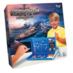 Настільні ігри - Настільна гра Danko toys Морський бій (G-MB-01U) Настільні ігри - Настільна гра Danko toys Морський бій (G-MB-01U)