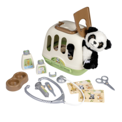 Набори професій - Ігровий набір Smoby Переноска для догляду за тваринами з пандою (340303) Набори професій - Ігровий набір Smoby Переноска для догляду за тваринами з пандою (340303)