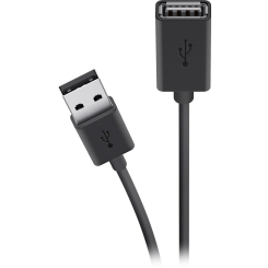 Павербанки - Кабель Belkin USB-A > USB-AF заряджання/синхронізації 1.8 м чорний (F3U153BT1.8M) Павербанки - Кабель Belkin USB-A > USB-AF заряджання/синхронізації 1.8 м чорний (F3U153BT1.8M)