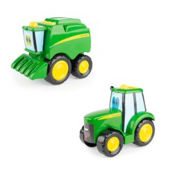 Машинки для малюків - Ігровий набір Tomy John Deere kids Трактор та комбайн (124682) Машинки для малюків - Ігровий набір Tomy John Deere kids Трактор та комбайн (124682)