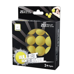 Боєприпаси - Ігровий набір Shantou Jinxing Поролонові кульки 25 штук (E104) Боєприпаси - Ігровий набір Shantou Jinxing Поролонові кульки 25 штук (E104)