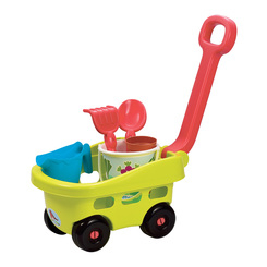 Набори для пісочниці - Набір для пісочниці Ecoiffier Садовий возик чотириколісний (004344) Набори для пісочниці - Набір для пісочниці Ecoiffier Садовий возик чотириколісний (004344)