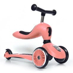 Самокати - Самокат-біговел Scoot and Ride Highwaykick-1 Персик (SR-160629-PEACH) Самокати - Самокат-біговел Scoot and Ride Highwaykick-1 Персик (SR-160629-PEACH)