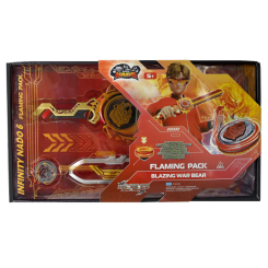 Дзиги та бойові арени - Дзиґа Infinity Nado VI Flaming Pack Палаючий Бойовий Ведмідь (EU654142) Дзиги та бойові арени - Дзиґа Infinity Nado VI Flaming Pack Палаючий Бойовий Ведмідь (EU654142)
