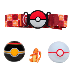 Фігурки персонажів - Ігровий набір Pokemon W14 Пояс з покеболами Чармандер (PKW3163) Фігурки персонажів - Ігровий набір Pokemon W14 Пояс з покеболами Чармандер (PKW3163)