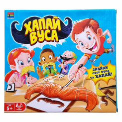 Настільні ігри - Настільна гра Kingso Toys Хапай вуса (JT007-46) Настільні ігри - Настільна гра Kingso Toys Хапай вуса (JT007-46)