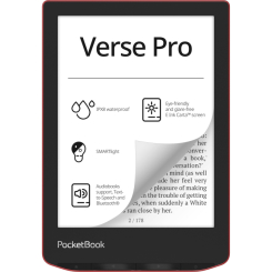 Планшети - Електронна книга PocketBook 634 Verse Pro. Passion Red (PB634-3-CIS) Планшети - Електронна книга PocketBook 634 Verse Pro. Passion Red (PB634-3-CIS)