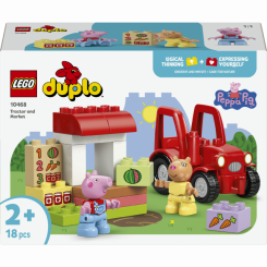 Конструктори LEGO - Конструктор LEGO DUPLO Peppa Pig Трактор і ринок (10468) Конструктори LEGO - Конструктор LEGO DUPLO Peppa Pig Трактор і ринок (10468)