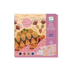 Товари для малювання - Набір для творчості DJECO Тварини і візерунки (DJ08966) Товари для малювання - Набір для творчості DJECO Тварини і візерунки (DJ08966)