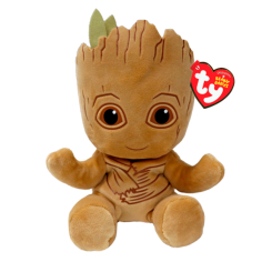 Персонажі мультфільмів - М’яка іграшка TY Marvel Грут 15 см (44003) Персонажі мультфільмів - М’яка іграшка TY Marvel Грут 15 см (44003)